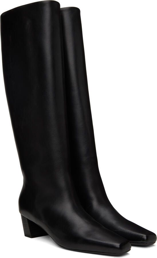 Marsèll Black Pannelletto Invernale Tall Boots - Picture 3