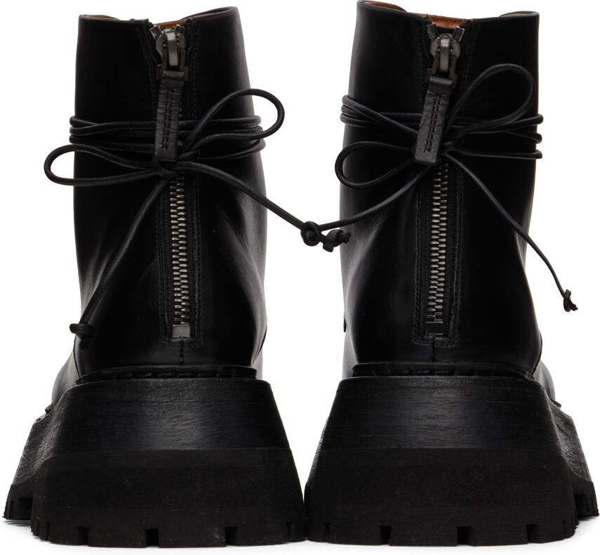 Marsèll Black Quadrarmato Boots