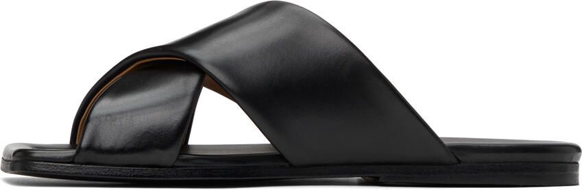 Marsèll Black Spatola Sandalo Sandals - Picture 3