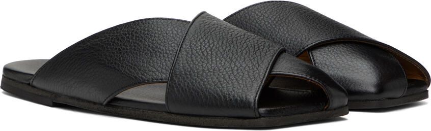 Marsèll Black Spatola Sandals - Picture 3