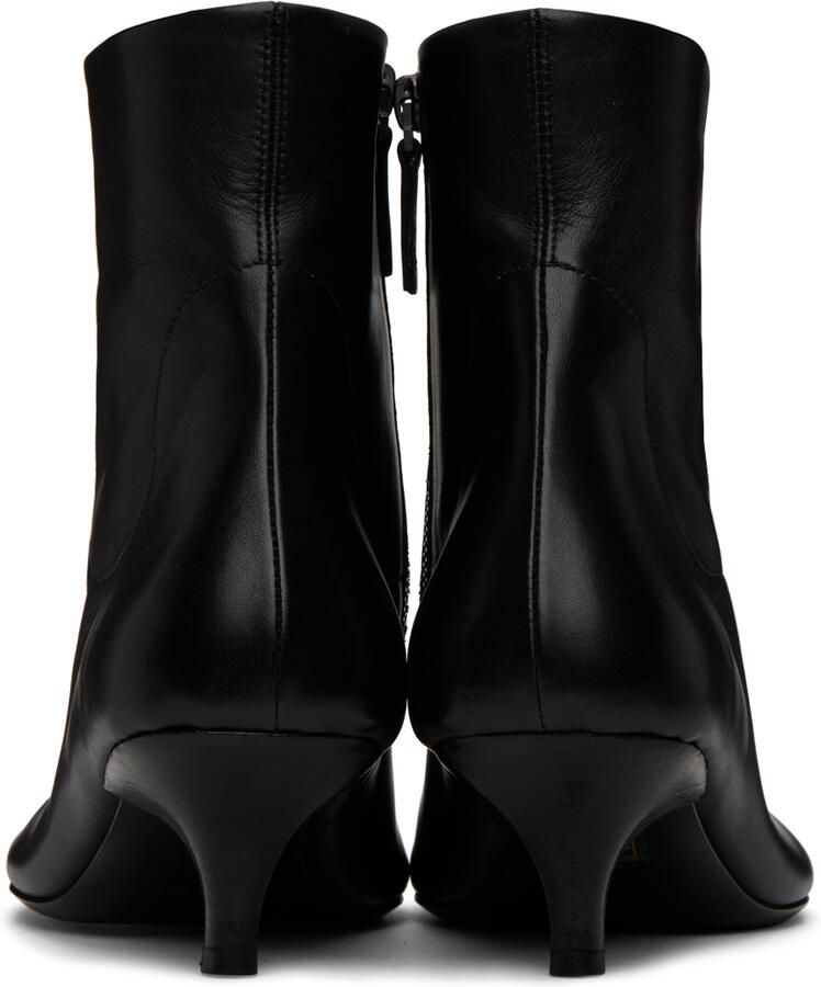 Marsèll Black Spilla Ankle Boots - Picture 5