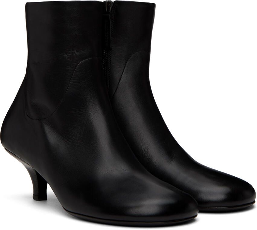 Marsèll Black Spilla Ankle Boots - Picture 2