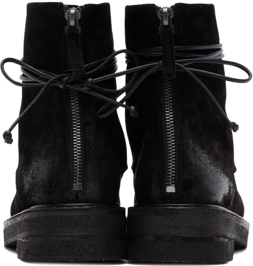 Marsèll Black Suede Parrucca Boots
