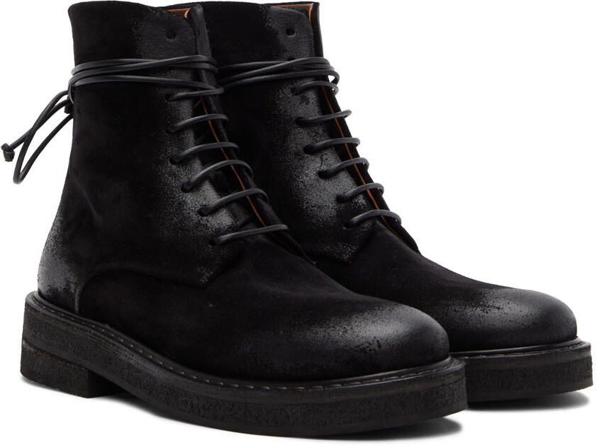 Marsèll Black Suede Parrucca Boots - Picture 3