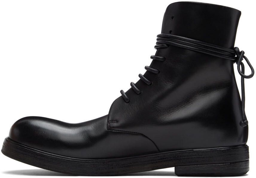 Marsèll Black Zucca Zeppa Lace-Up Boots - Picture 3