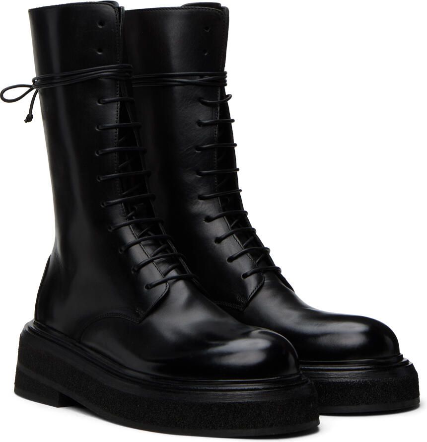 Marsèll Black Zuccone Boots - Picture 3