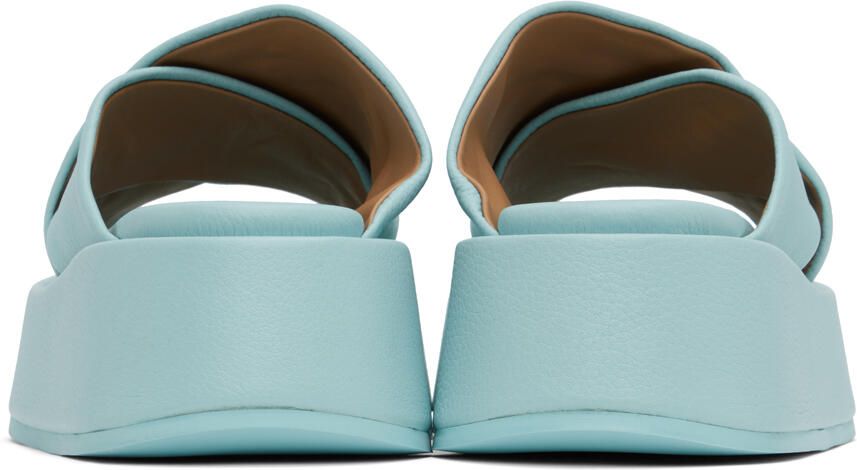 Marsèll Blue Piattaforma Sandals