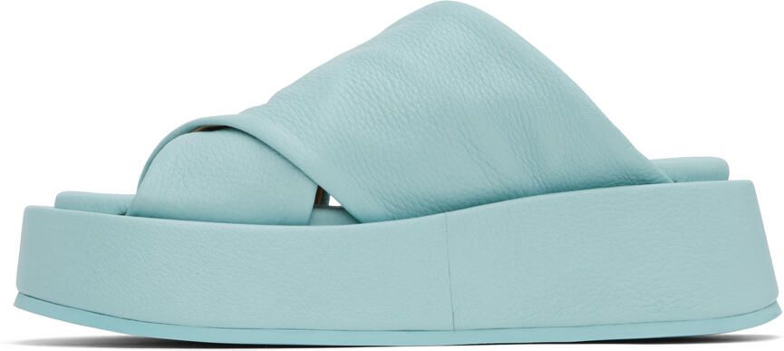 Marsèll Blue Piattaforma Sandals - Picture 3