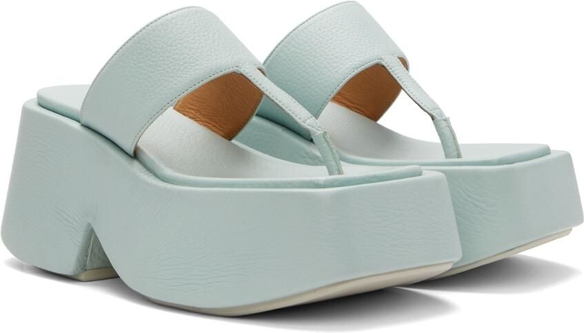 Marsèll Blue Zeppo Sandals - Picture 2