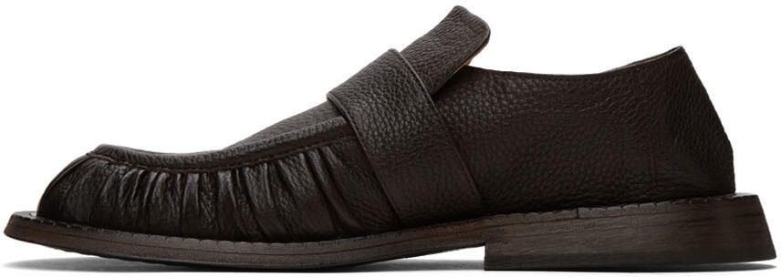 Marsèll Brown Alluce Gathered Loafers - Picture 2