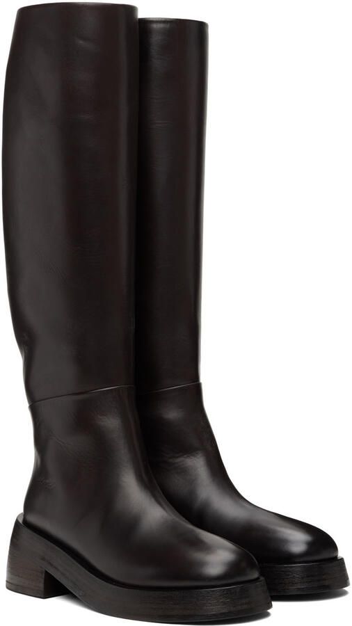 Marsèll Brown Fondello Boots - Picture 2