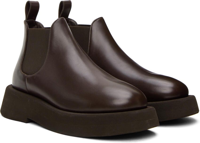 Marsèll Brown Gomme Gommellone Boots - Picture 2