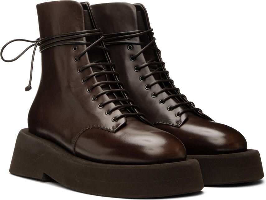 Marsèll Brown Gomme Gommellone Boots - Picture 2