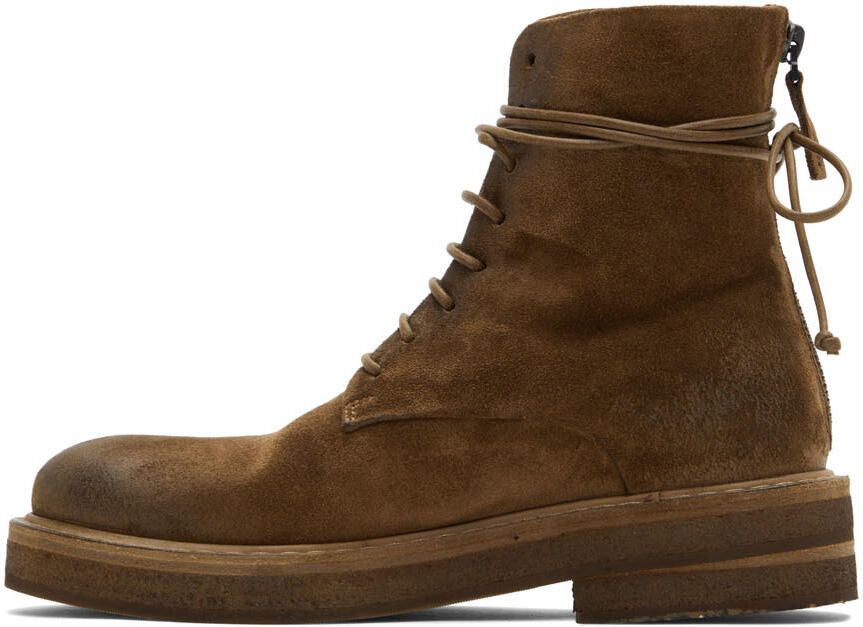 Marsèll Brown Suede Parrucca Boots - Picture 3