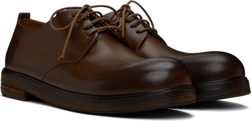 Marsèll Brown Zucca Zeppa Derbys - Picture 2