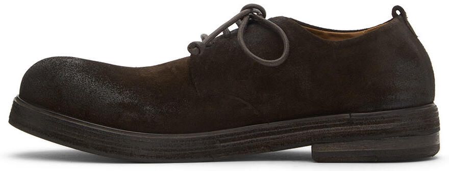 Marsèll Brown Zucca Zeppa Lace-Ups - Picture 3