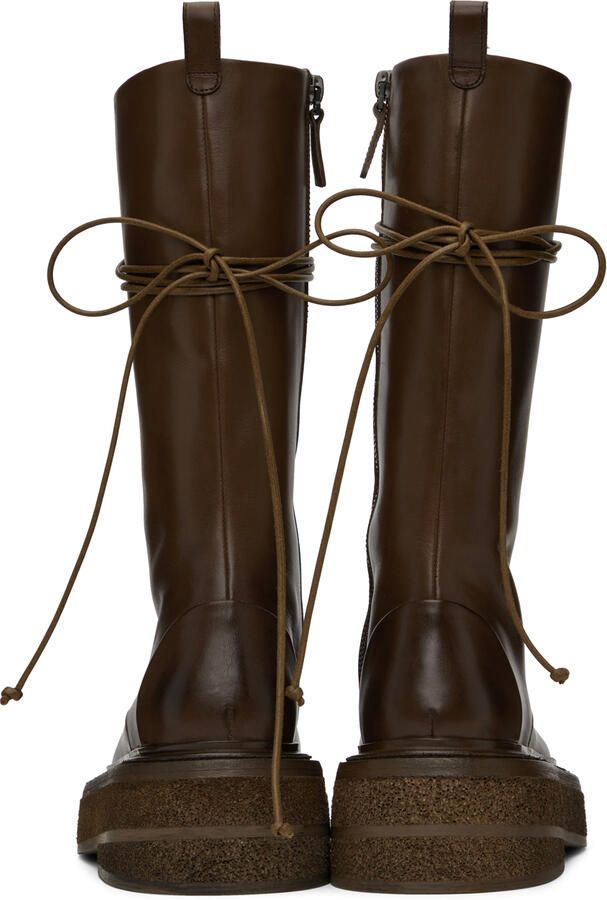 Marsèll Brown Zuccone Boots - Picture 5