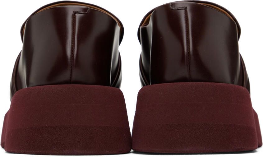 Marsèll Burgundy Gommellone Loafers