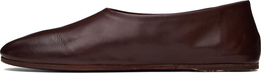 Marsèll Burgundy Zucca Zeppa Slippers - Picture 4