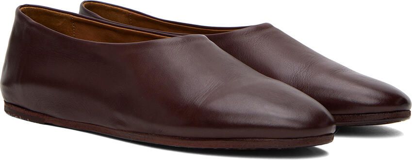 Marsèll Burgundy Zucca Zeppa Slippers - Picture 2