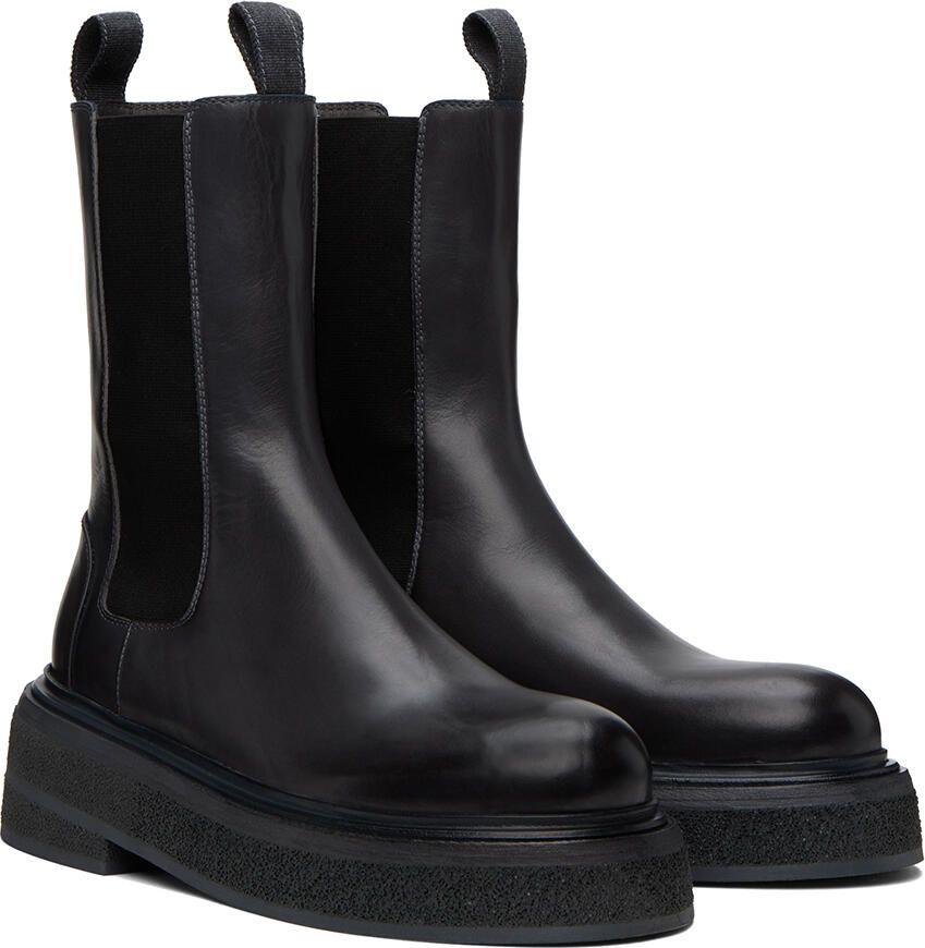 Marsèll Black Zuccone Chelsea Boots - Picture 3