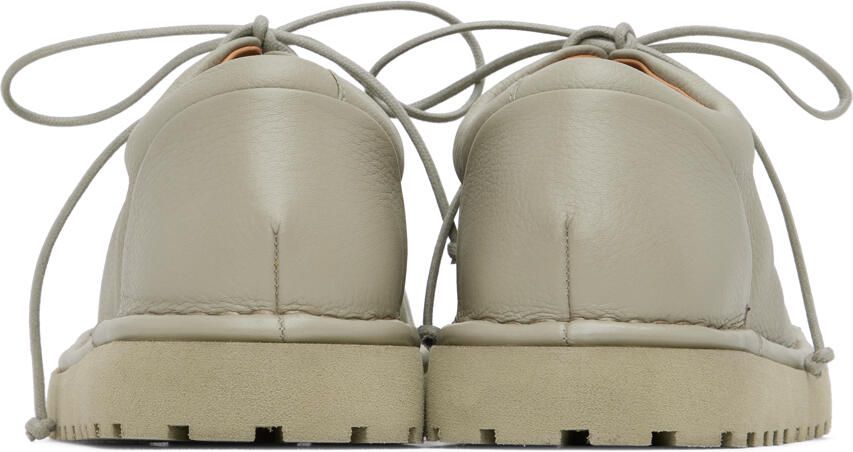 Marsèll SSENSE Exclusive Green Gomme Pallottola Pomice Derbys