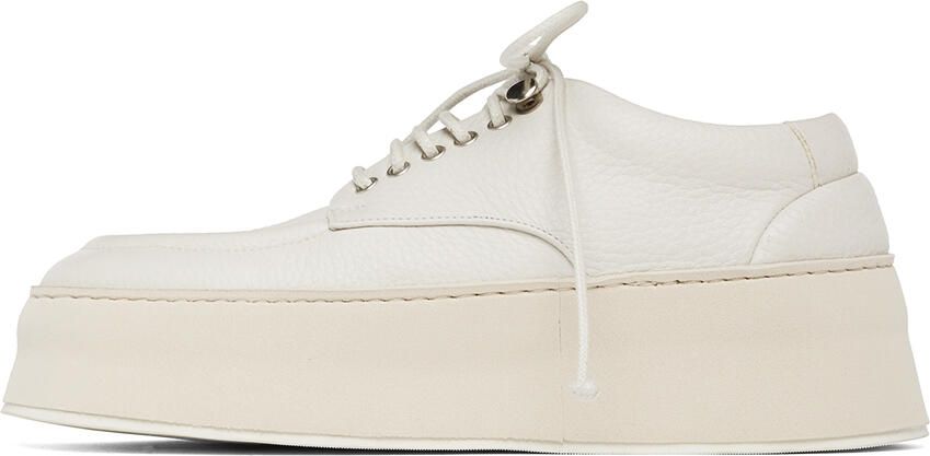 Marsèll White Cassapana Lace-Ups - Picture 3