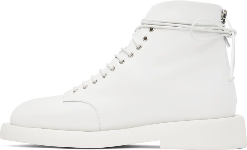 Marsèll White Gomme Gommello Boots - Picture 3