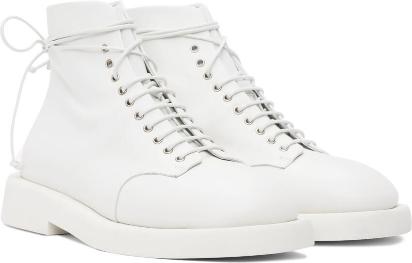 Marsèll White Gomme Gommello Boots - Picture 2