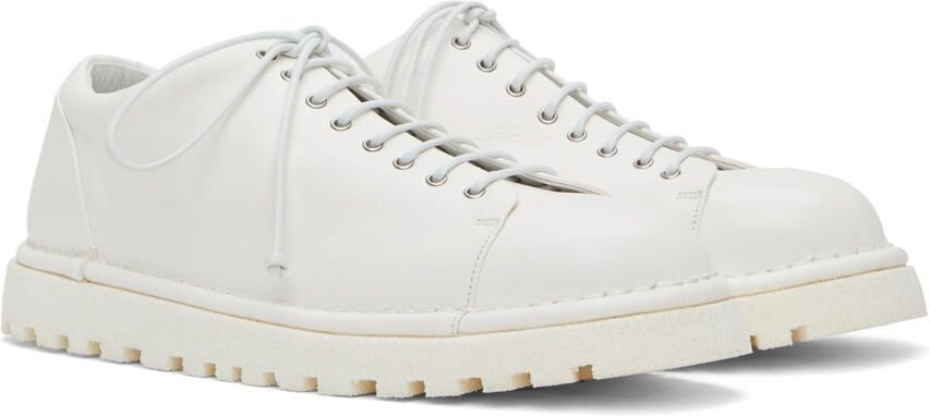 Marsèll White Gomme Pallottola Derbys - Picture 2