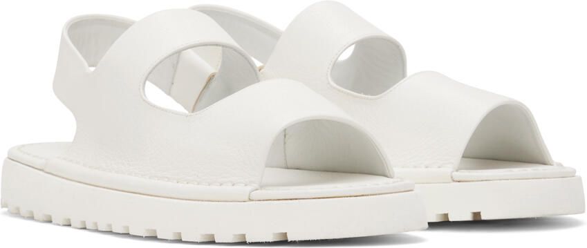 Marsèll White Gomme Sanpomice Sandals - Picture 2