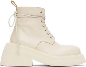 Marsèll Off-White Microne Ankle Boots