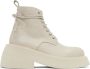 Marsèll Off-White Microne Boots - Thumbnail 1