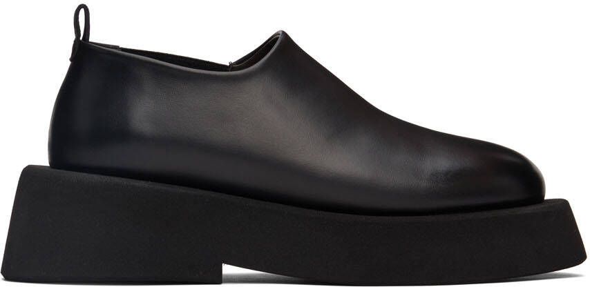 Marsèll SSENSE Exclusive Black Gomello Loafers