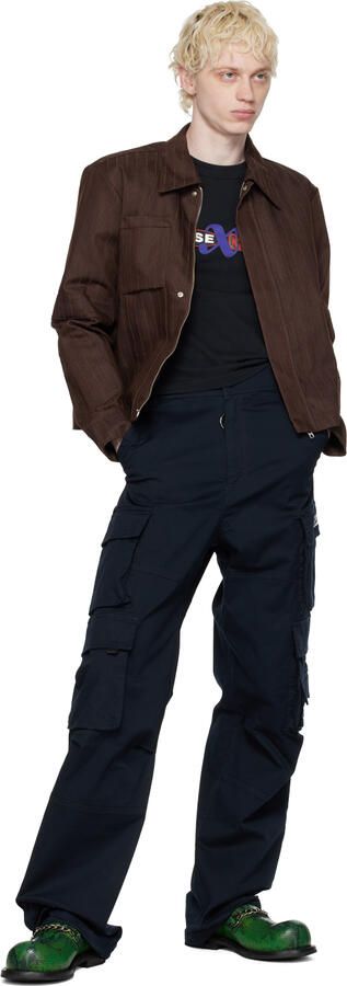 Martine Rose Green Chain Mules - Picture 4