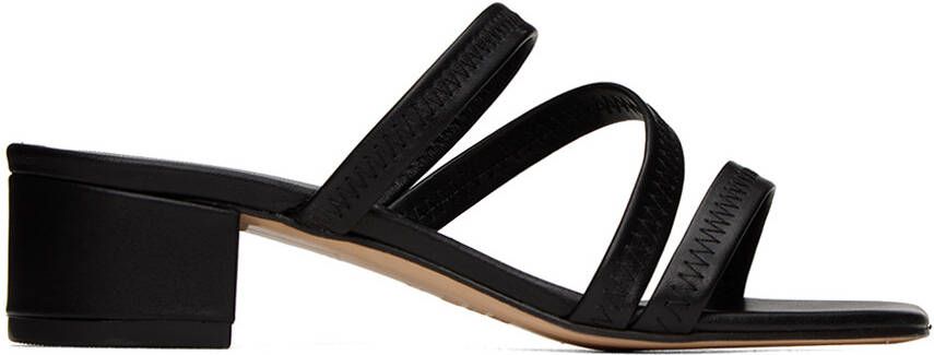 Maryam Nassir Zadeh Black Riviera Sandals