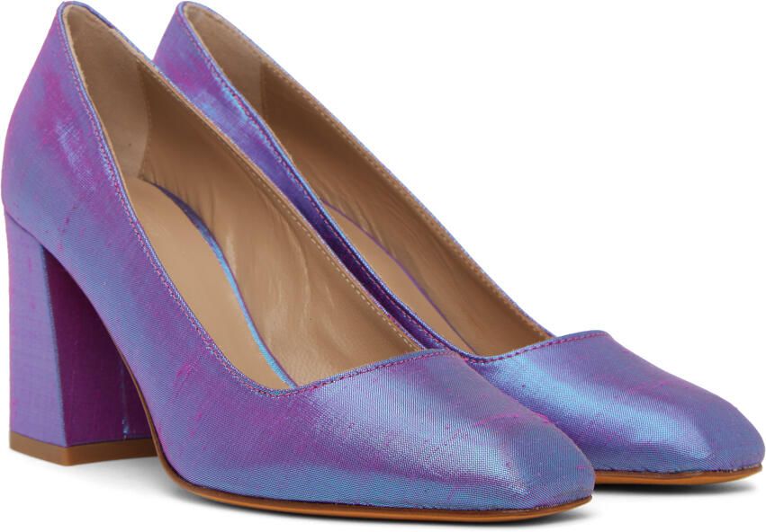 Maryam Nassir Zadeh Purple Maryam Heels - Picture 2