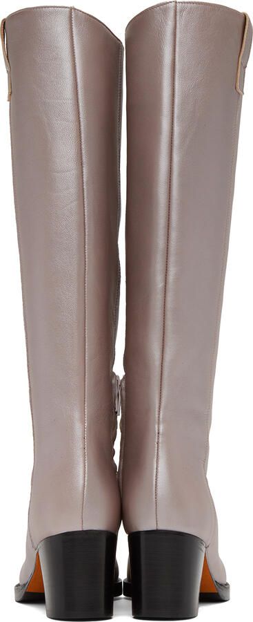 Maryam Nassir Zadeh Purple Norfolk Boots - Picture 4