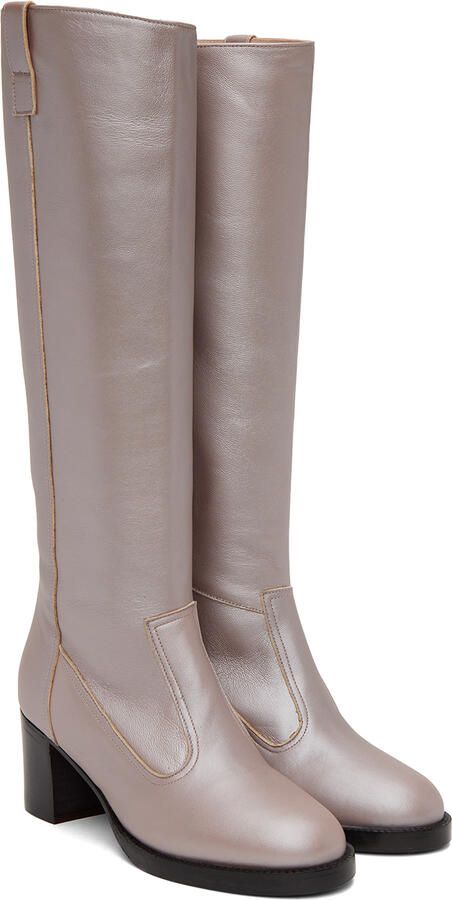 Maryam Nassir Zadeh Purple Norfolk Boots - Picture 2