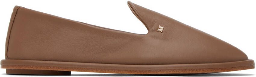 Max Mara Brown Leen Slippers