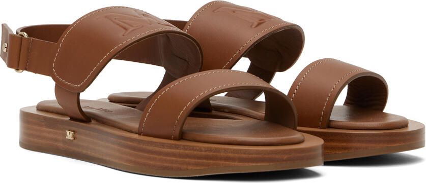 Max Mara Brown Diana Sandals - Picture 2