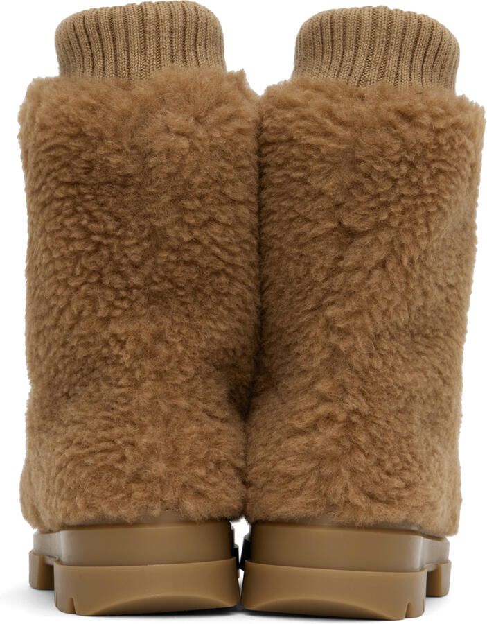 Max Mara Tan Ctanith Boots - Picture 3