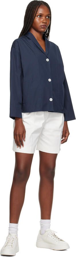 Max Mara White Leather Maxiv Sneakers - Picture 10