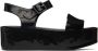 Melissa Black Mar Platform Sandals - Thumbnail 1