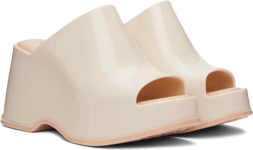 Melissa Beige Patty Heeled Sandals - Picture 2