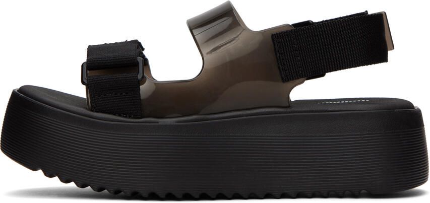 Melissa Black Brave Papete Platform Sandals - Picture 3