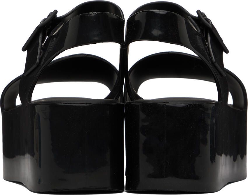 Melissa Black Mar Platform Sandals