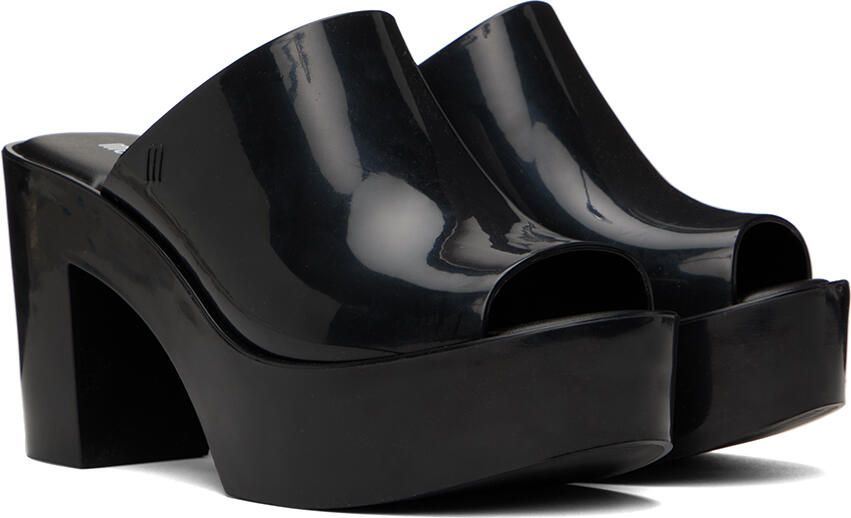 Melissa Black Mules - Picture 2
