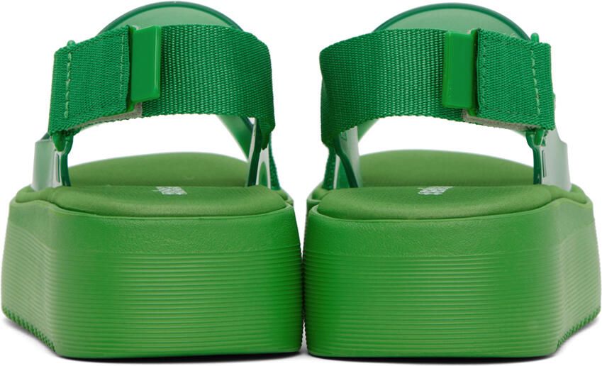 Melissa Green Brave Papete Platform Sandals