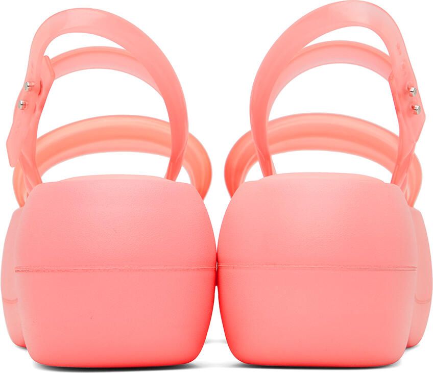 Melissa Pink Airbubble Platform Sandals
